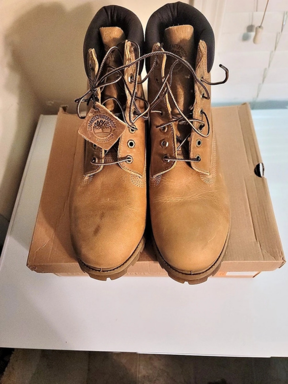 Timberland Men's Premium 6-Inch Waterproof Boot Brown Boots